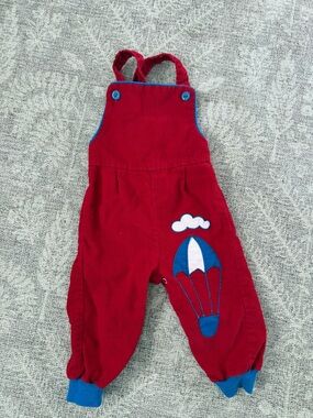 Vintage Baby Hot Balloon Overalls